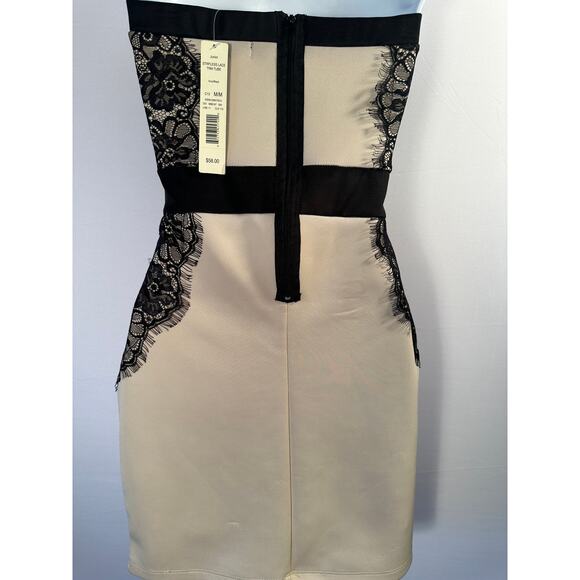 Justify Strapless Lace Bodycon Dress - Picture 2 of 2